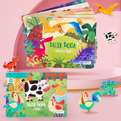 Sensory Busy Book for Toddlers and Kids