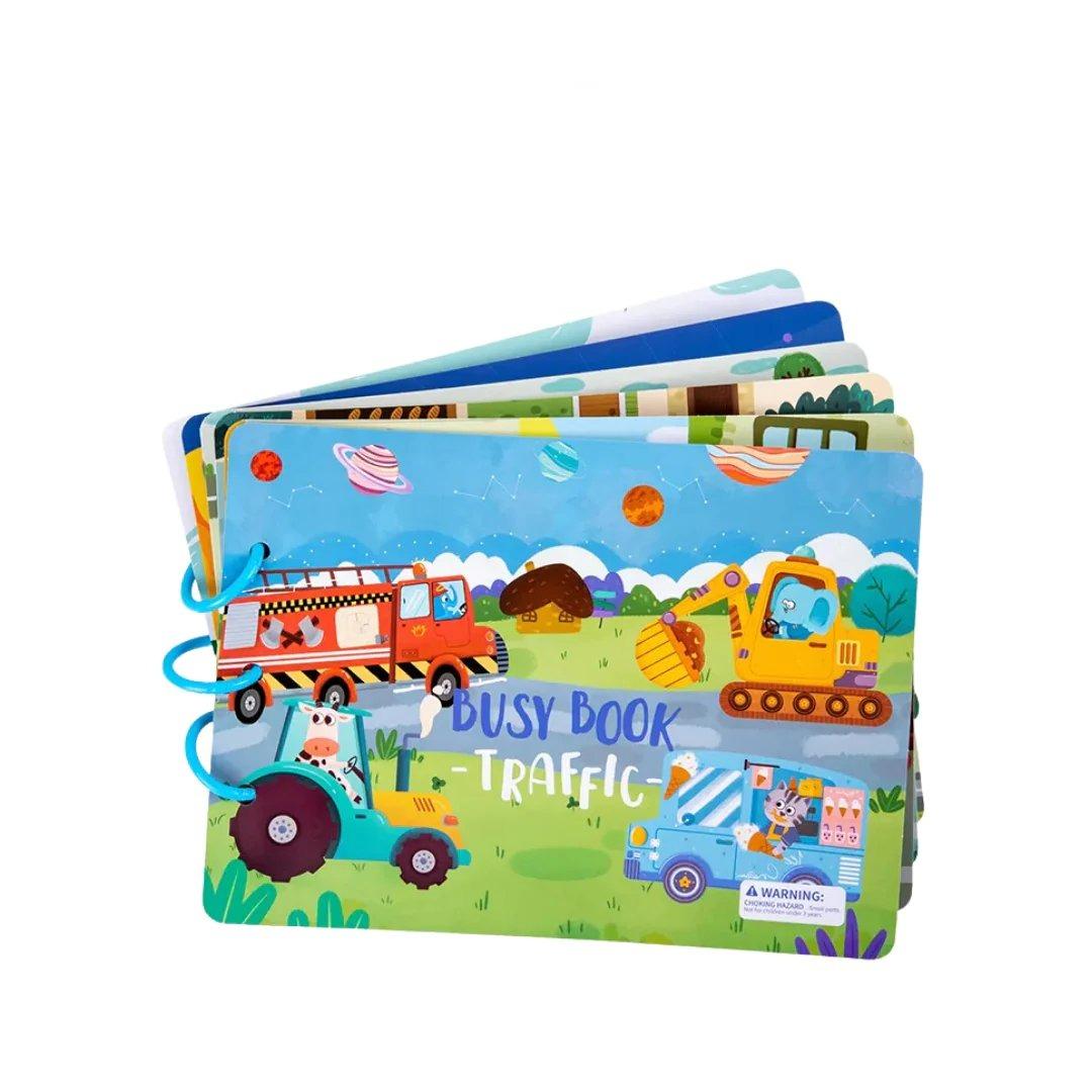Sensory Busy Book for Toddlers and Kids