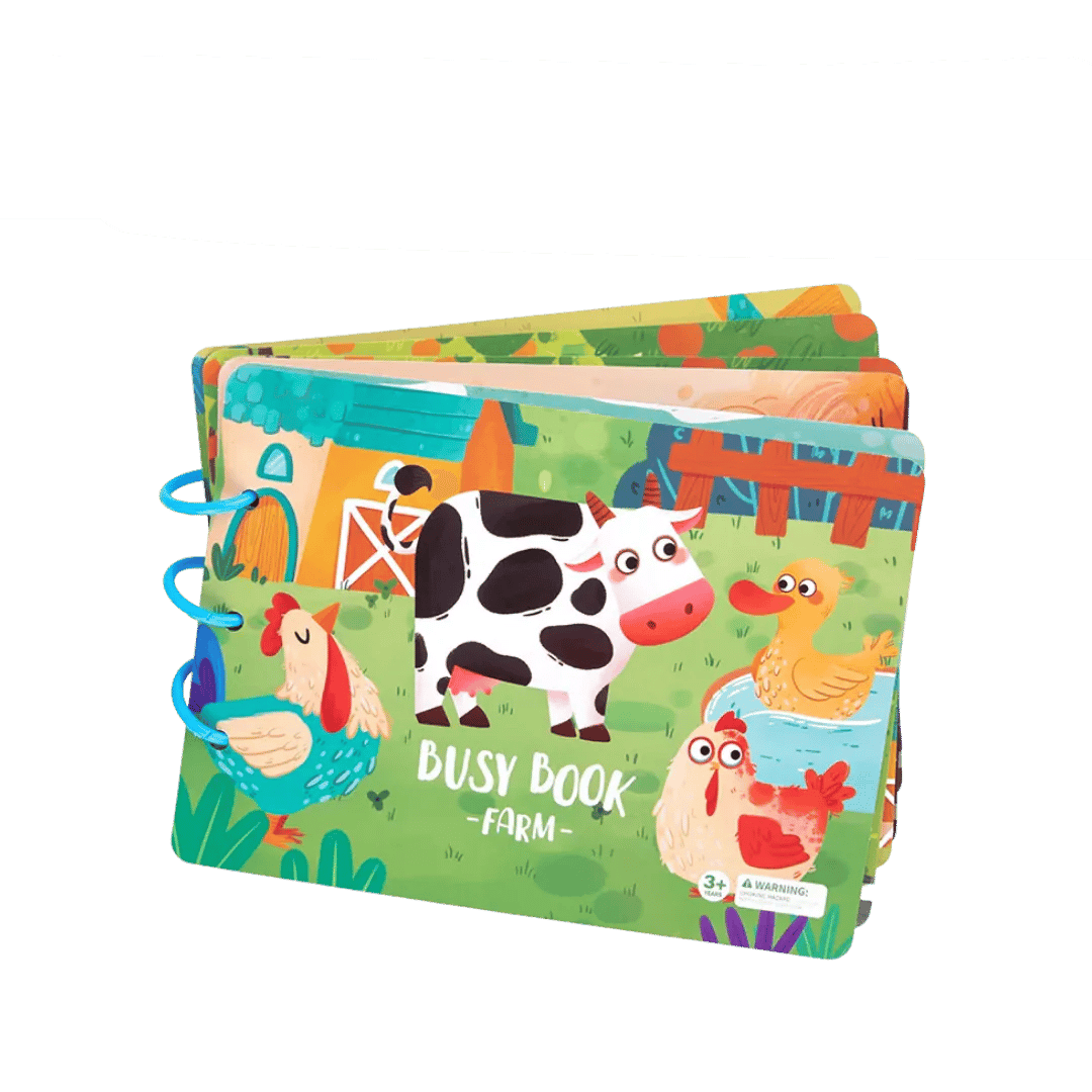 Sensory Busy Book for Toddlers and Kids