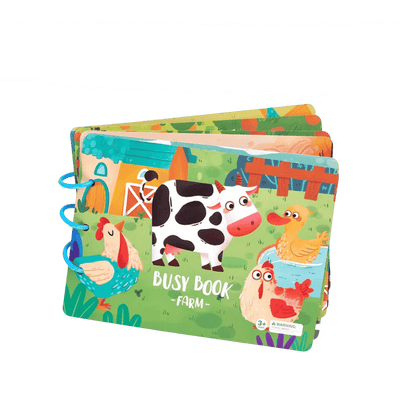 Sensory Busy Book for Toddlers and Kids