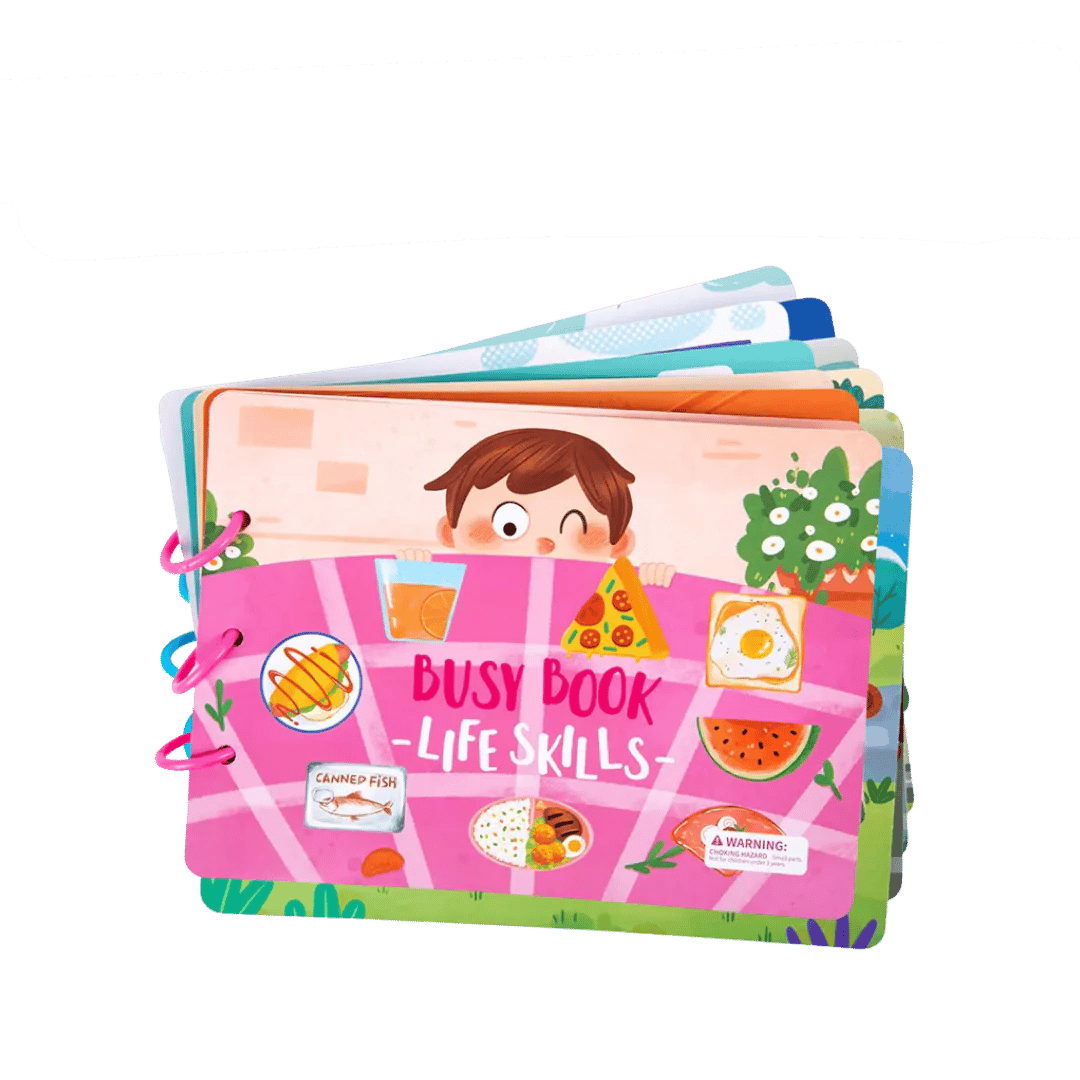 Sensory Busy Book for Toddlers and Kids