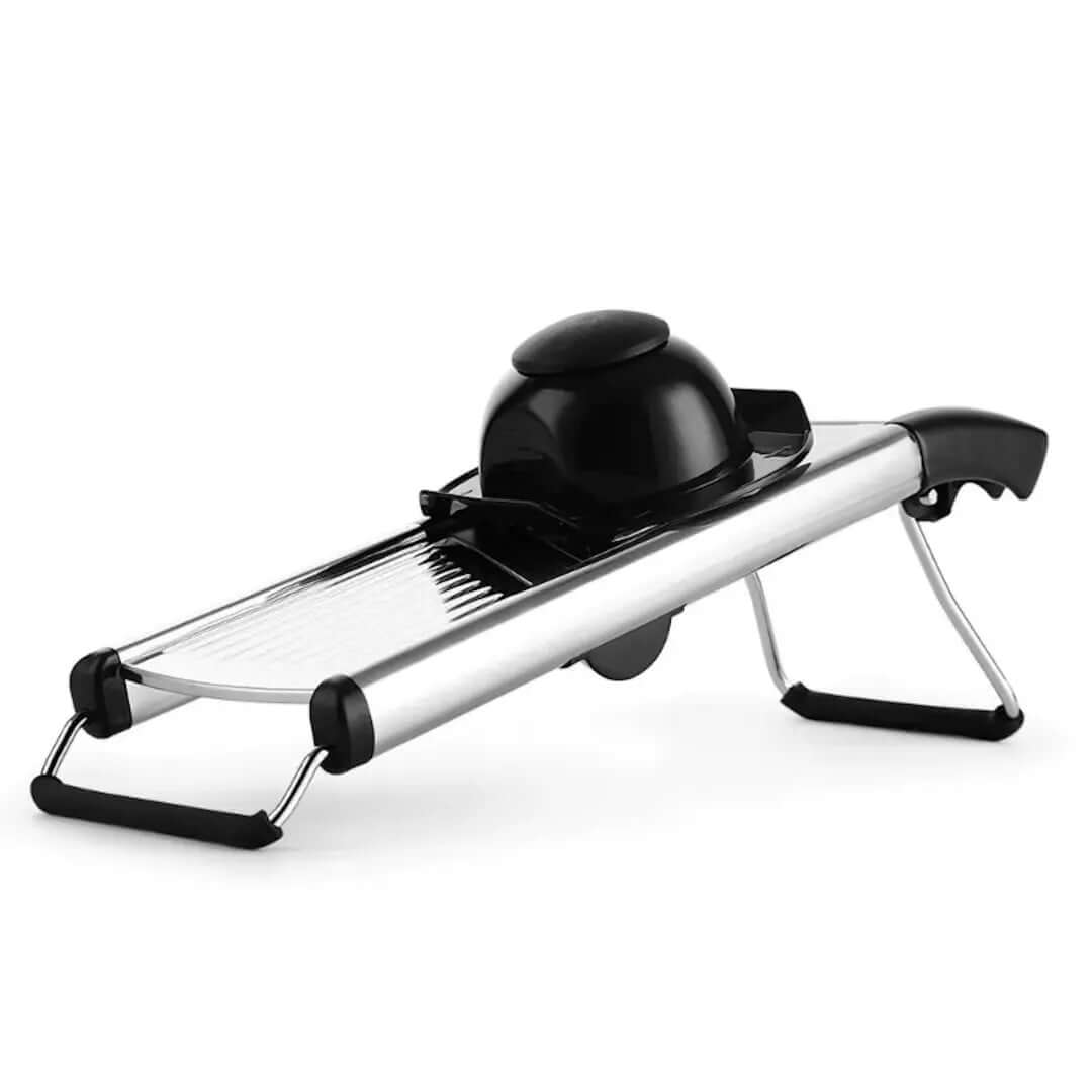 Stainless Steel Mandoline Slicer – Adjustable Thickness Cutter