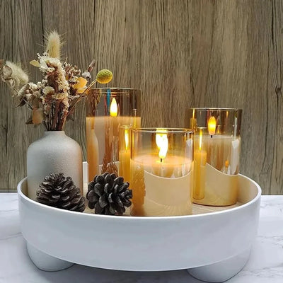 Flameless LED Candle Set with Remote Control