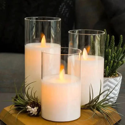 Flameless LED Candle Set with Remote Control