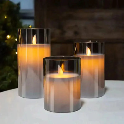 Flameless LED Candle Set with Remote Control
