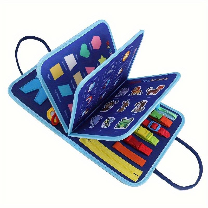 Montessori Activity Book for Toddlers – Fine Motor Skills Toy