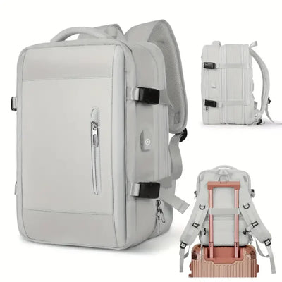 Breathable Women's Laptop Backpack with Waist Strap