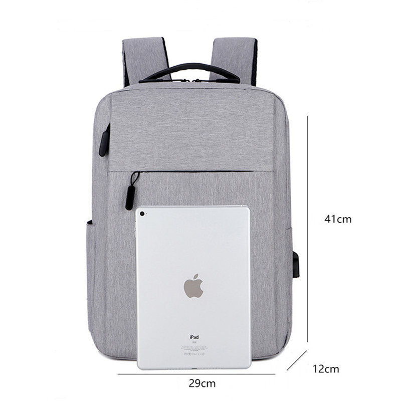 TechTrek Pro Business Laptop Backpack – Waterproof with USB Port
