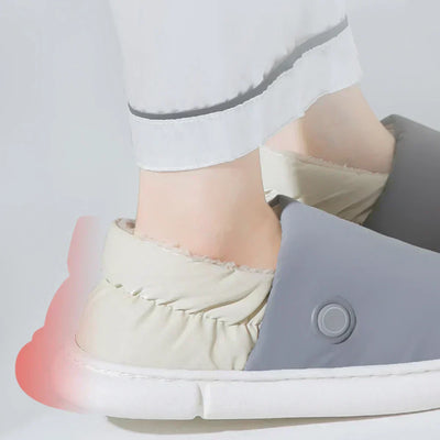 Electric Heated Slippers – Adjustable Warmth for Cozy Indoor Comfort