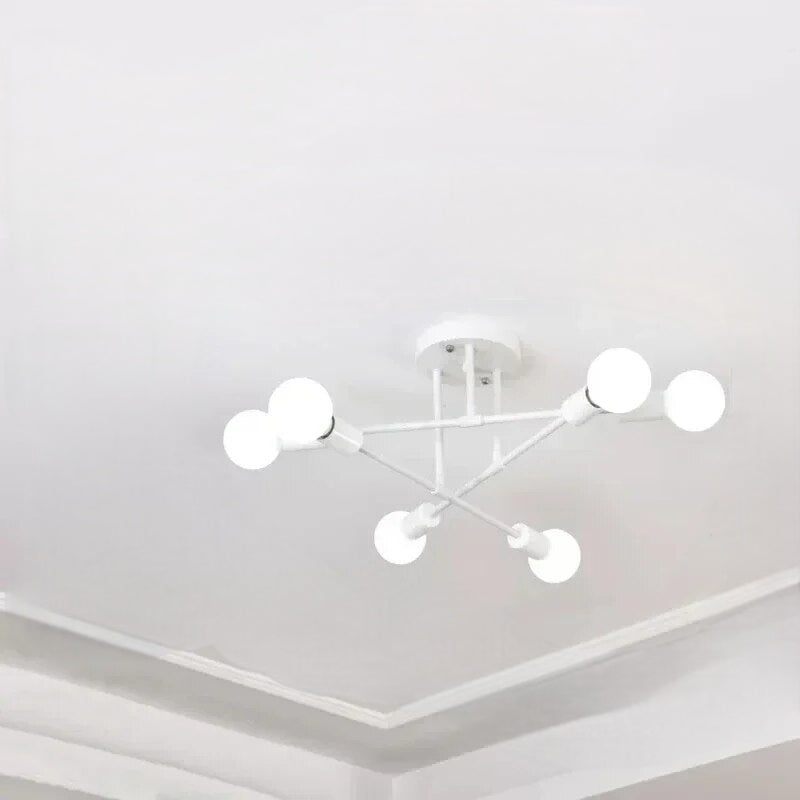 Modern LED Ceiling Light, 70cm Round Fixture