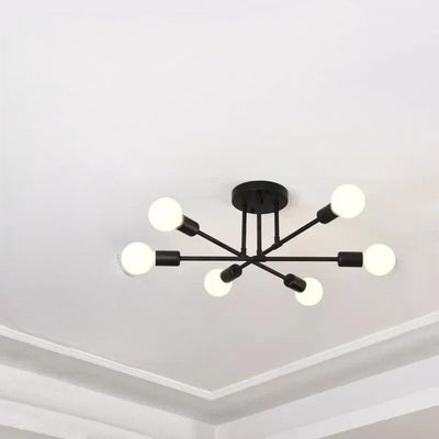 Modern LED Ceiling Light, 70cm Round Fixture