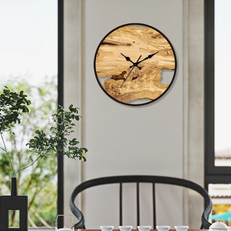 Clear Acrylic Wall Clock – Modern Transparent Design