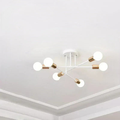 Modern LED Ceiling Light, 70cm Round Fixture