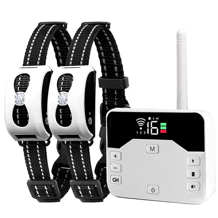 Wireless 2-in-1 Dog Fence – Training & Safety System