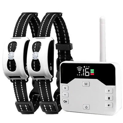 Wireless 2-in-1 Dog Fence – Training & Safety System