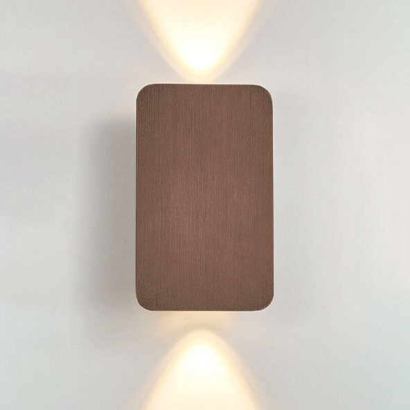 Nordic Minimalist Aluminum Rectangular LED Wall Sconce