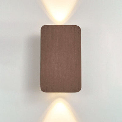 Nordic Minimalist Aluminum Rectangular LED Wall Sconce