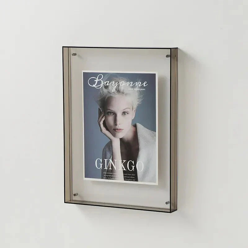 Vibrant Acrylic Photo Frame With Colored Edges