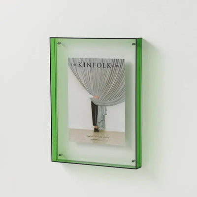 Vibrant Acrylic Photo Frame With Colored Edges
