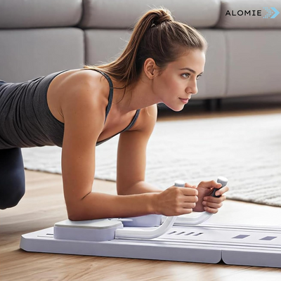 Complete CoreFlex Pro Pilates Reformer Set for Home Workouts
