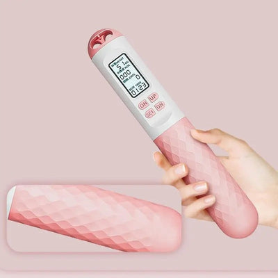 Cordless Digital Skipping Rope with Weighted Handles