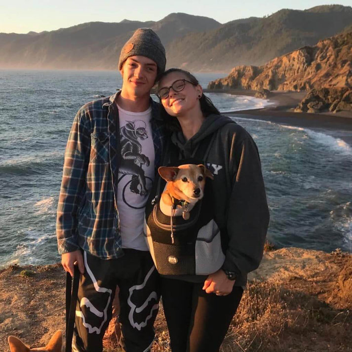 PetPack Breathable Dog Carrier Backpack for Small & Medium Dogs