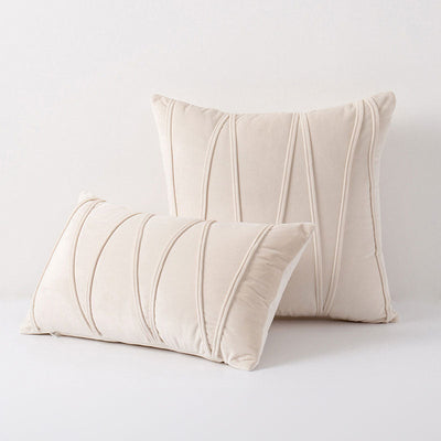 Velvet Decorative Cushion with Removable Soft Cover