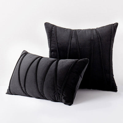 Velvet Decorative Cushion with Removable Soft Cover