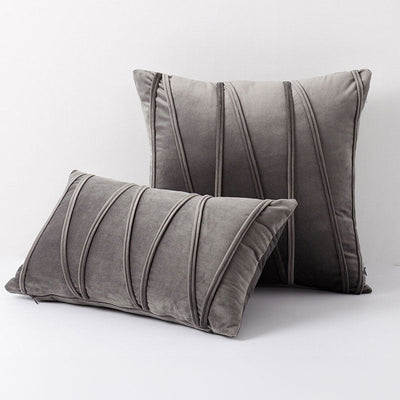 Velvet Decorative Cushion with Removable Soft Cover