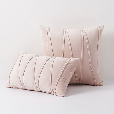 Velvet Decorative Cushion with Removable Soft Cover