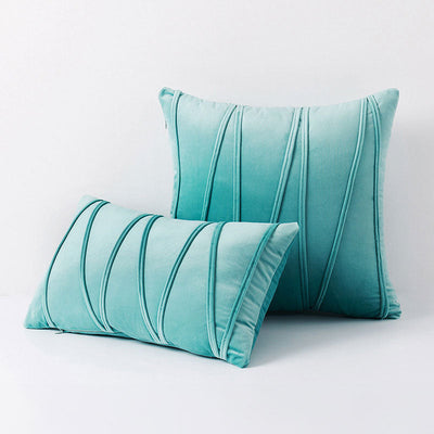 Velvet Decorative Cushion with Removable Soft Cover