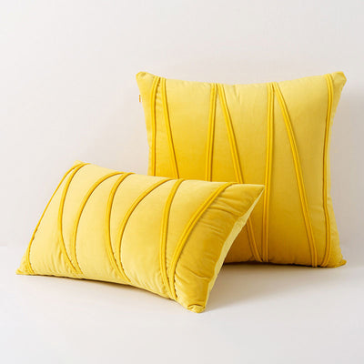 Velvet Decorative Cushion with Removable Soft Cover