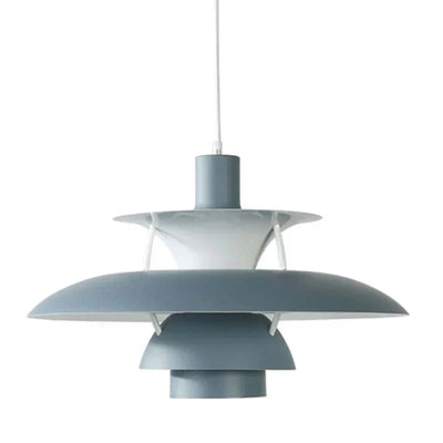 Modern Morandi LED Pendant Light – E27 Metal Shade