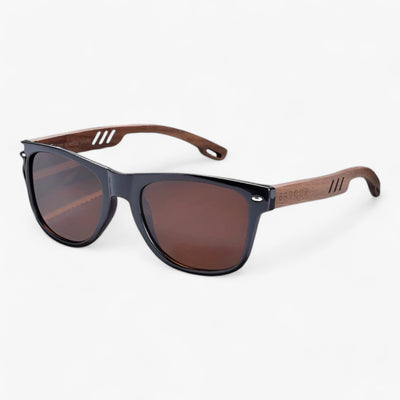 Wooden Temple Polarized Sunglasses UV400 Protection