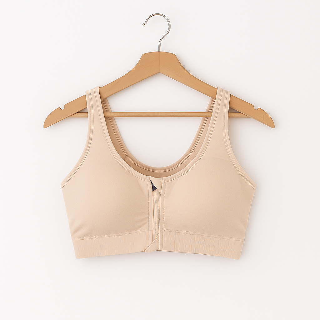Women’s Sports Bra with Front Zipper Breathable