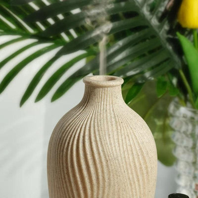 Boho Vase Essential Oil Humidifier – Polyresin Ultrasonic Diffuser
