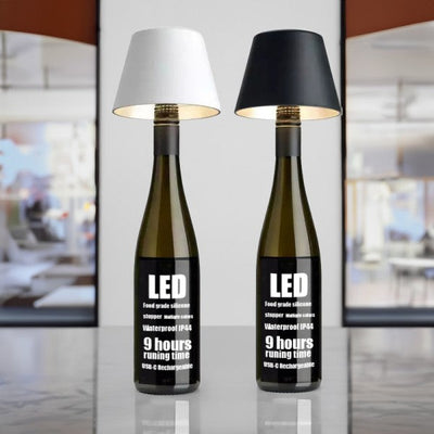 Rechargeable Wine Bottle Table Lamp Head
