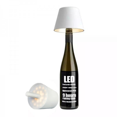 Rechargeable Wine Bottle Table Lamp Head