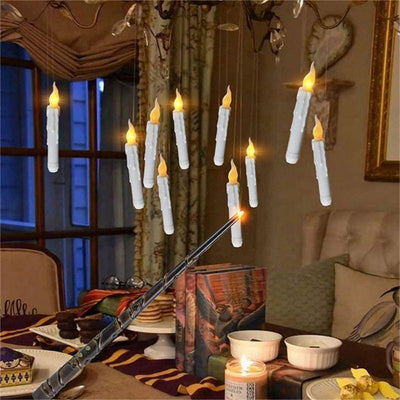 20PCS Floating LED Halloween Candles with Remote