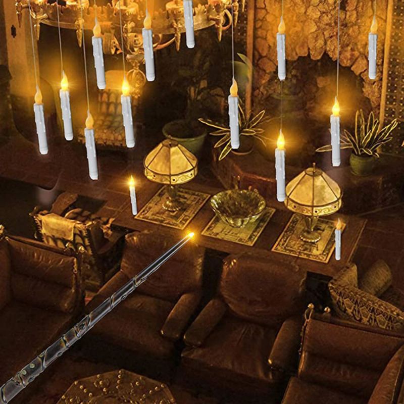 20PCS Floating LED Halloween Candles with Remote