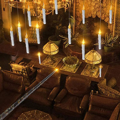20PCS Floating LED Halloween Candles with Remote
