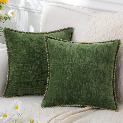 Decorative Chenille Cushion Cover Soft Washable