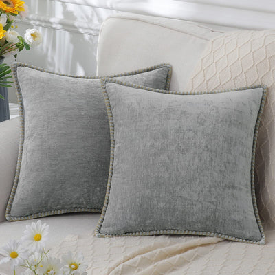 Decorative Chenille Cushion Cover Soft Washable