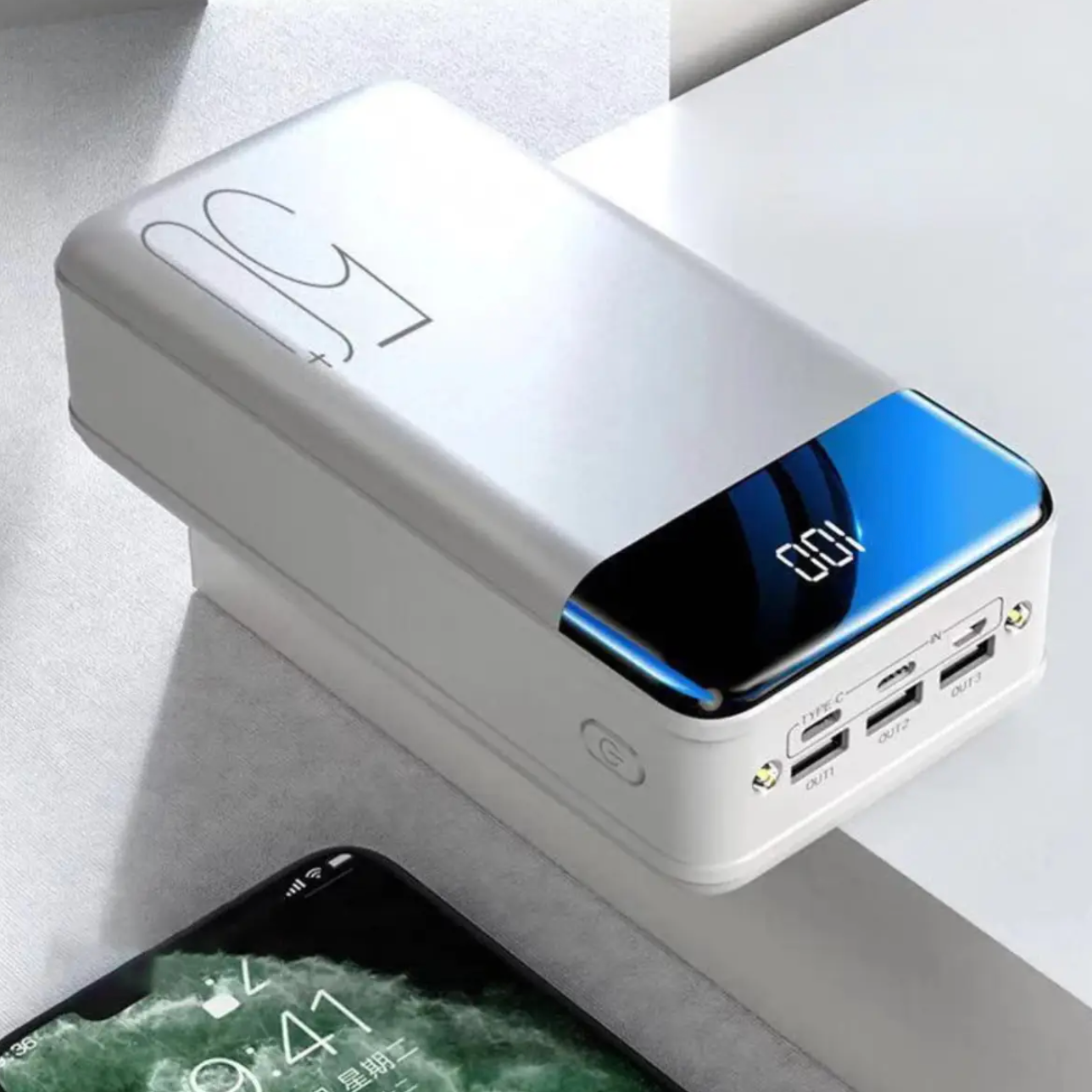 70,000mAh Fast Charging Power Bank for Phones, Tablets & Laptops