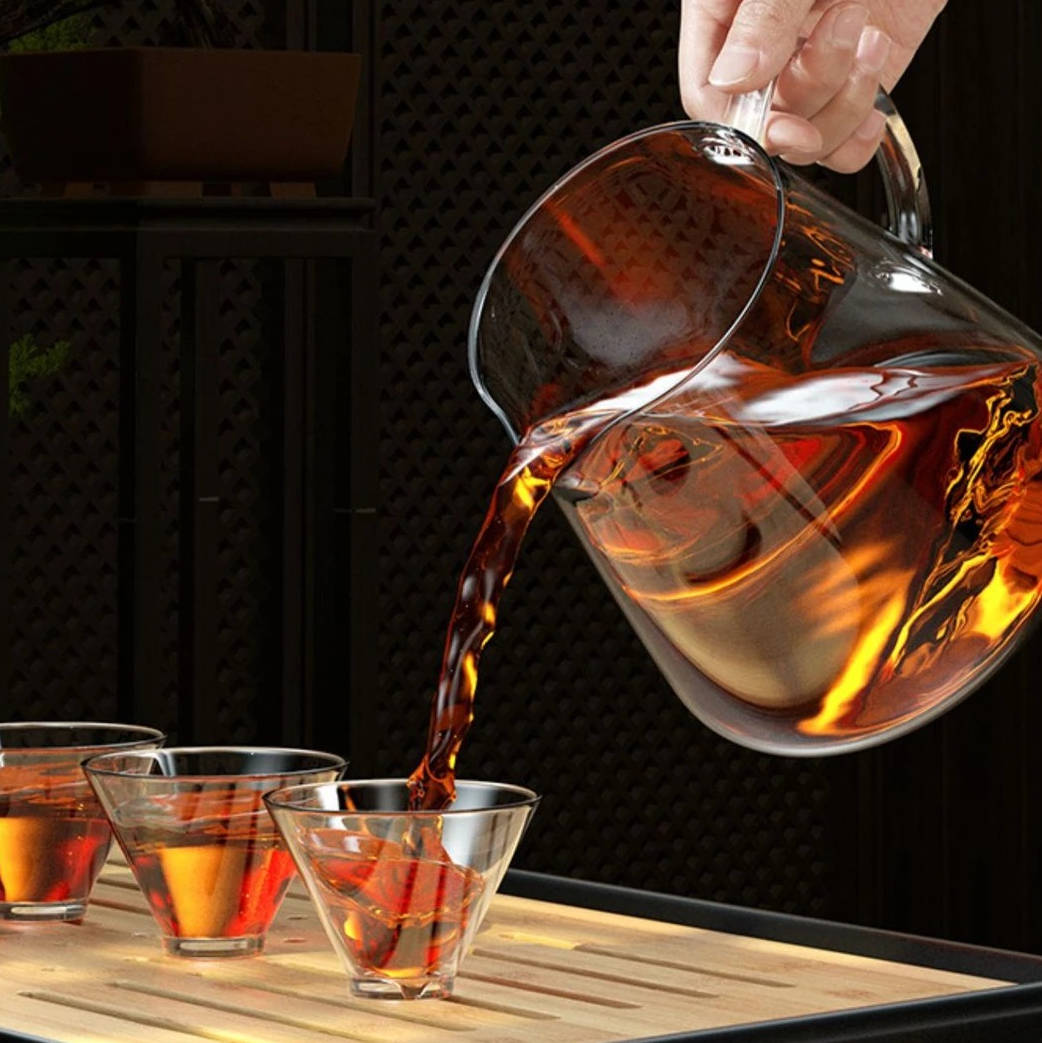 Heat Resistant Glass Teapot with Stainless Steel Infuser
