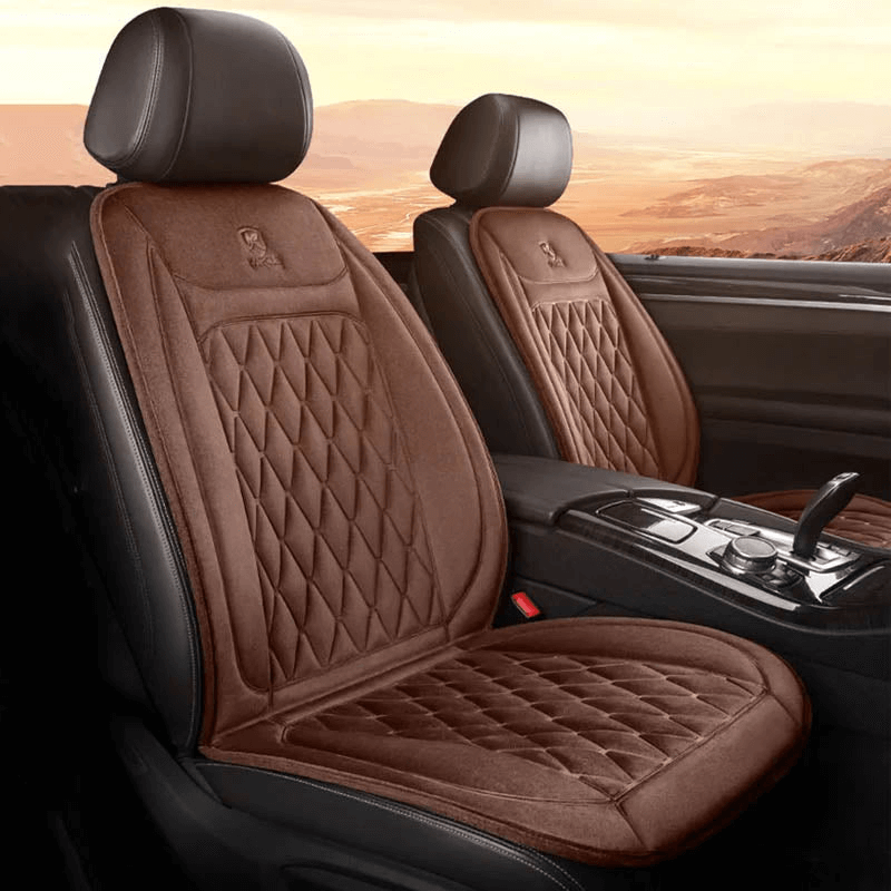 Car Seat Heater with Adjustable Temperature Control – 12V/24V