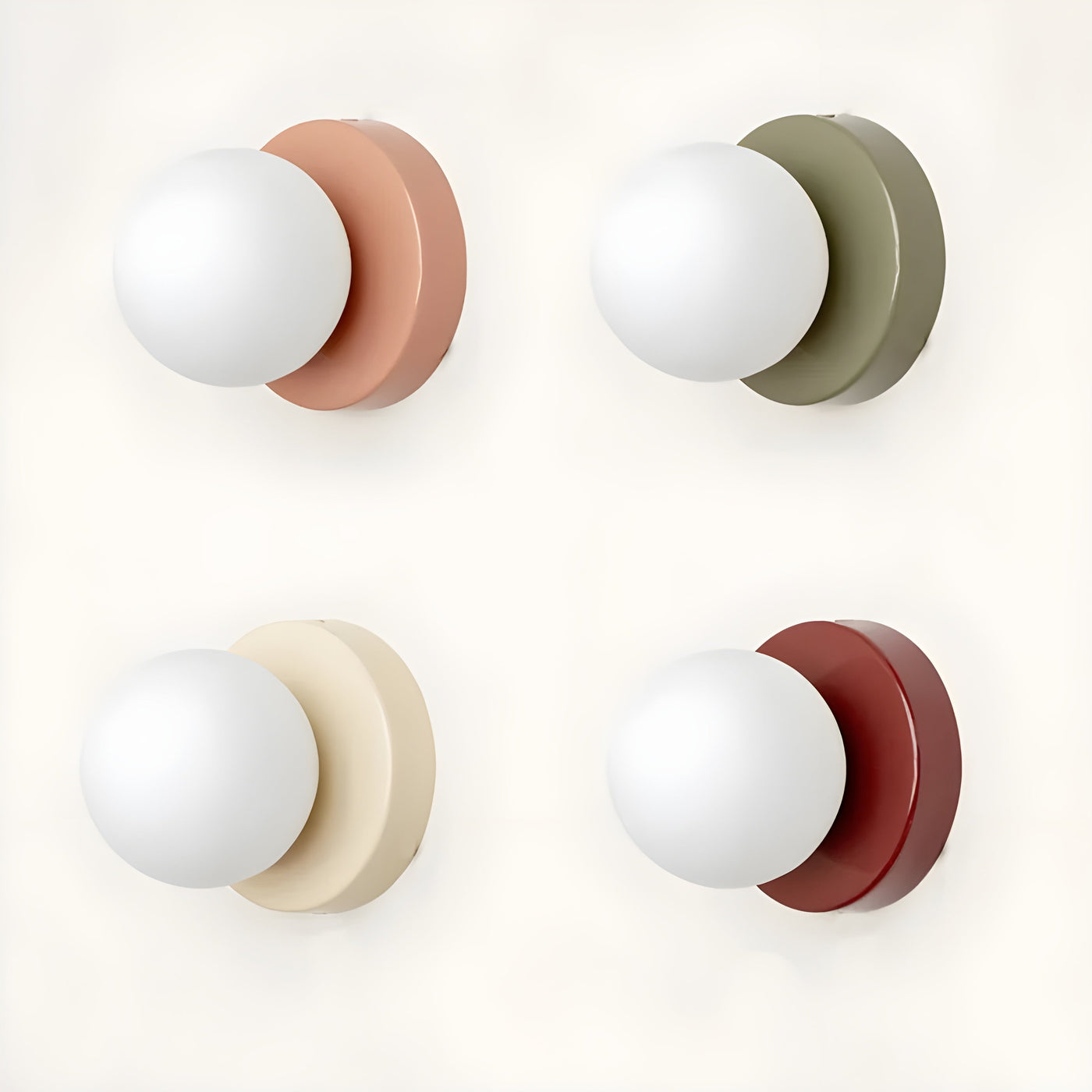 Modern LED Wall Light – Compact Downward Fixture