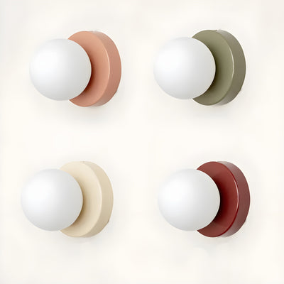 Modern LED Wall Light – Compact Downward Fixture