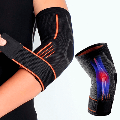 Adjustable Elbow Support – Compression Brace with Velcro Closure