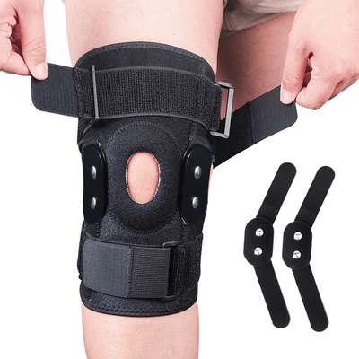 FlexiGuard Knee Brace – Adjustable Articulated Support for Pain Relief